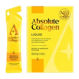 Absolute Collagen marine collagen supplement Mango Mandarin 10x10ml sachets - British product