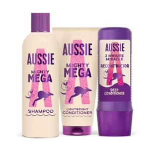 Aussie Mighty Mega Haircare Bundle 750ml - British product