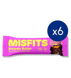 Misfits Brownie Batter Prtein Bar 50g 6s