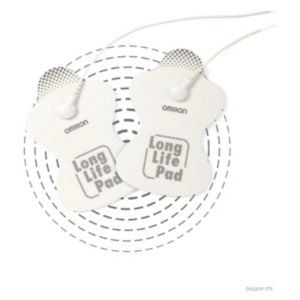 Omron Tens Replacement Pads Set of 2, imported from the UK