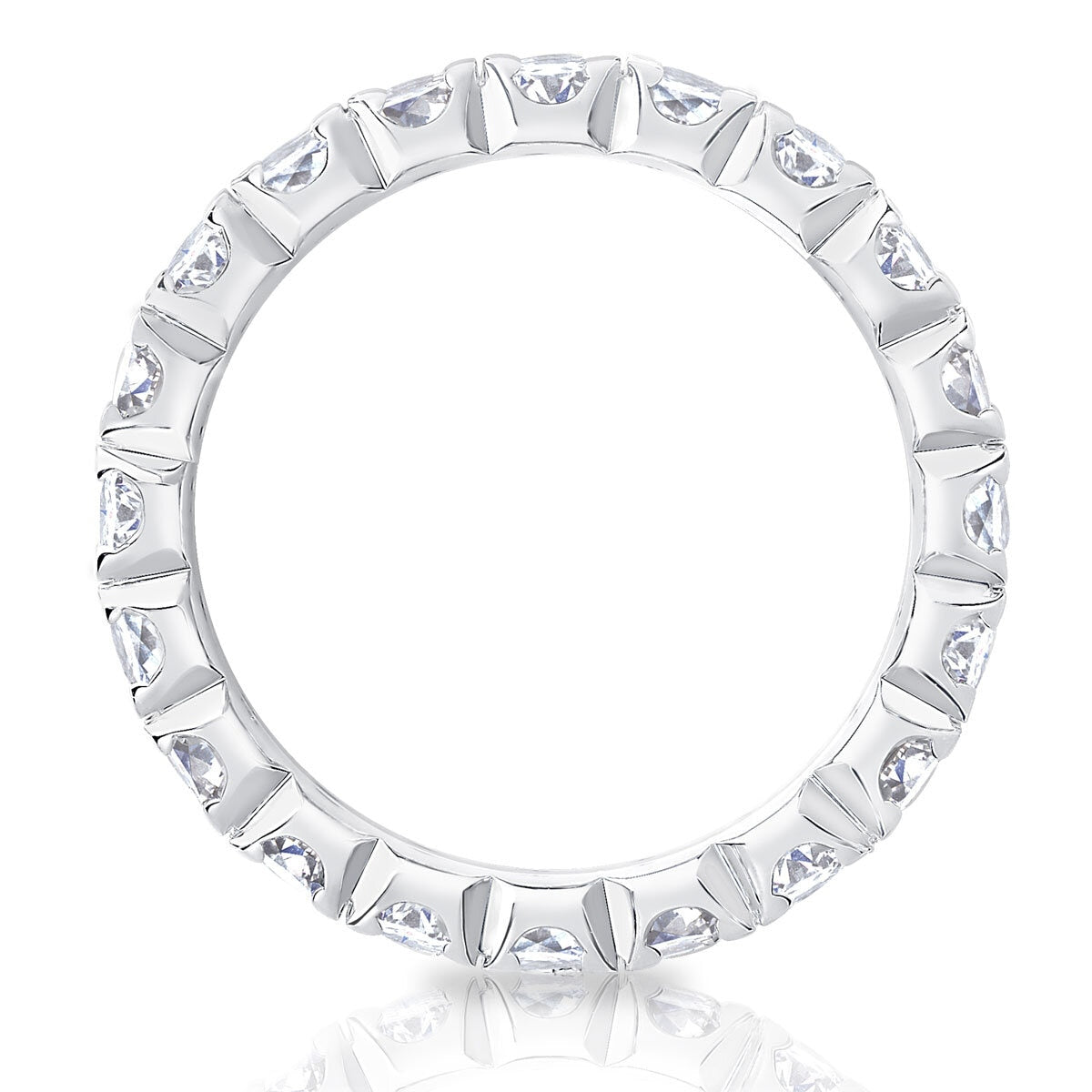Costco Platinum Diamond Eternity Ring 2.00ctw, imported from the UK