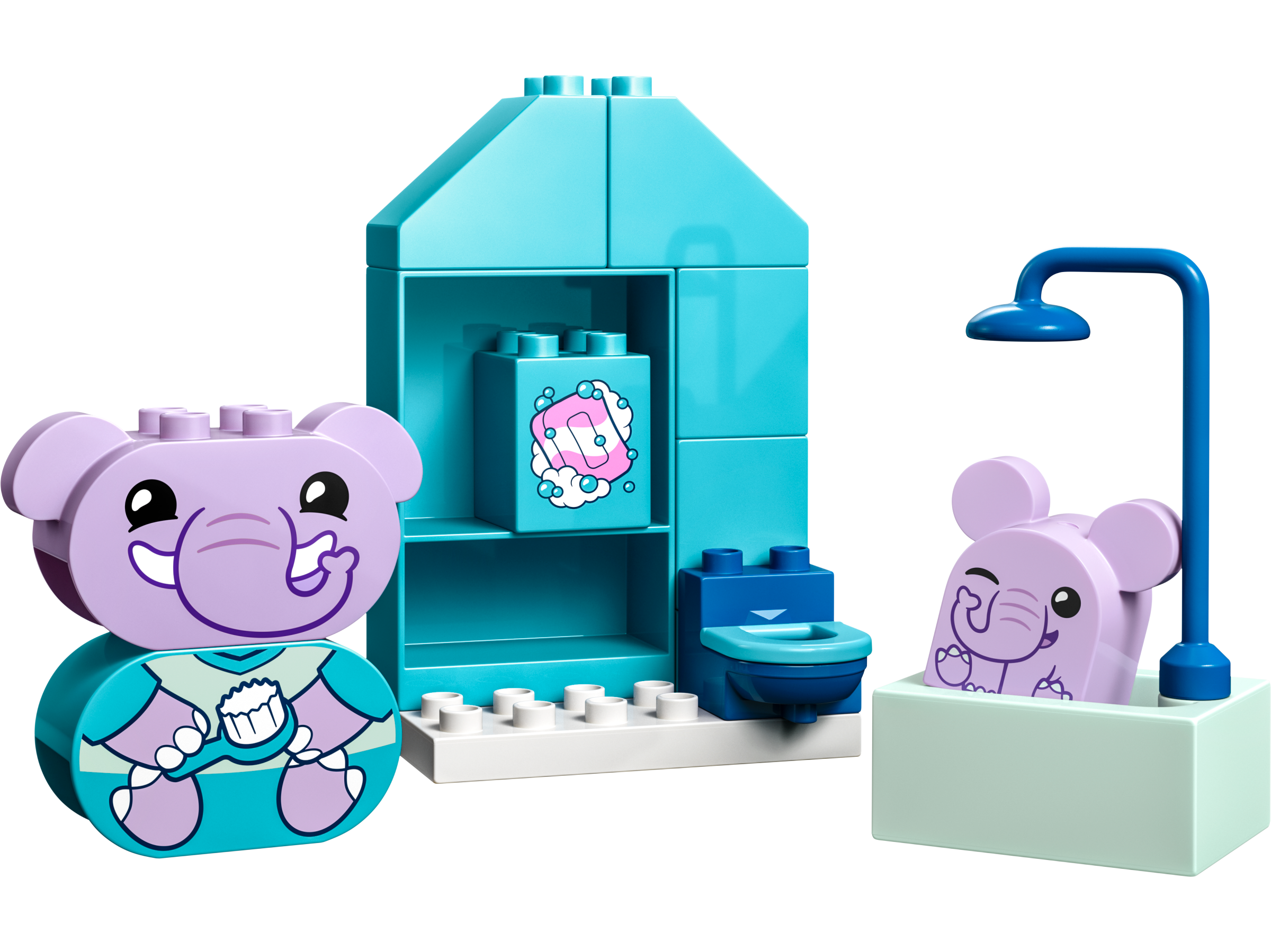 LEGO DUPLO Daily Routines Bath Time 15 piece set - British product