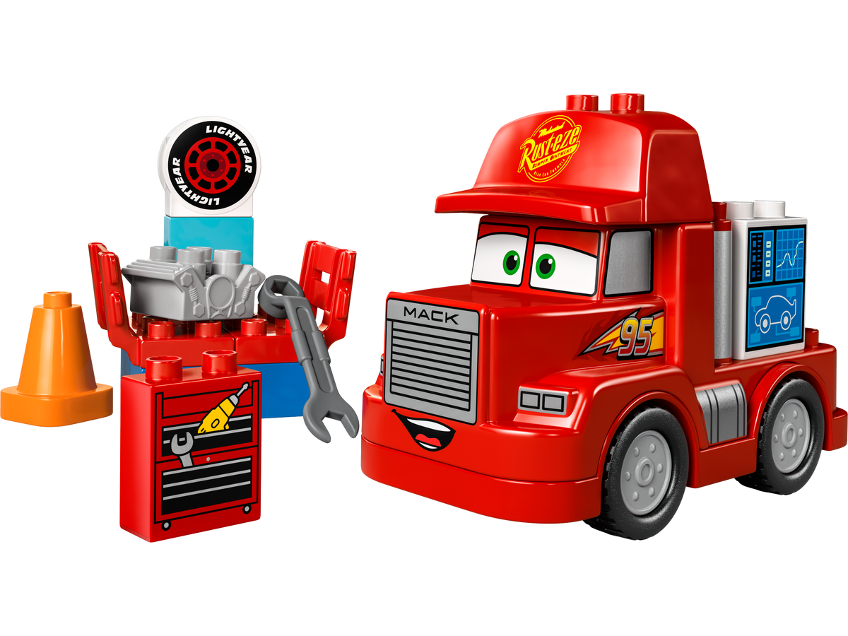 LEGO DUPLO Mack at the Race toy, imported from the UK