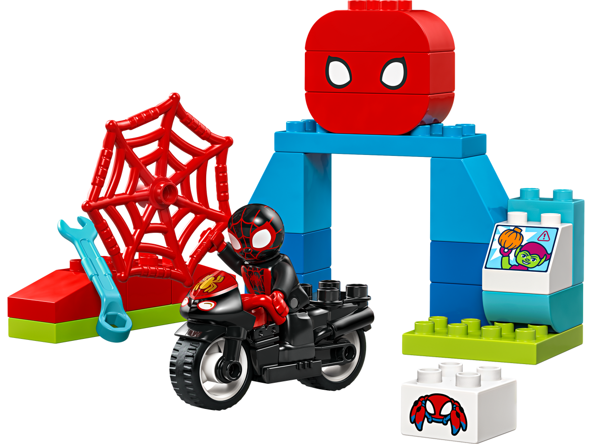 LEGO DUPLO Spin's Motorcycle Adventure 24 Pieces (British brand)