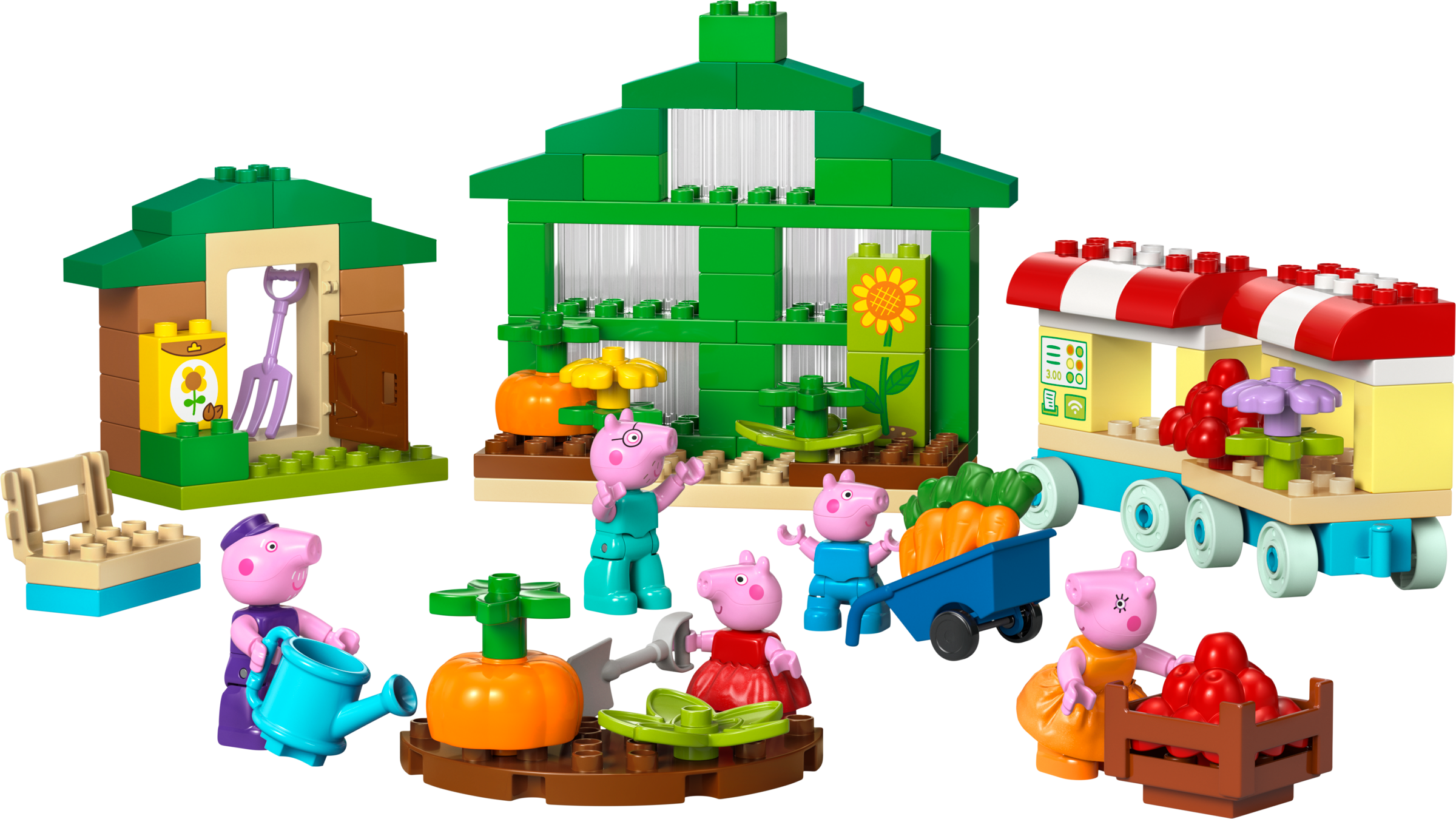LEGO Duplo Grandpa Pig Garden and Greenhouse 102 Pieces, UK version
