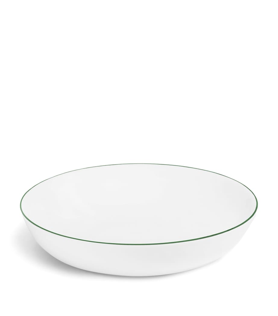 Richard Brendon large bone china line coupe bowl 24cm, imported from the UK