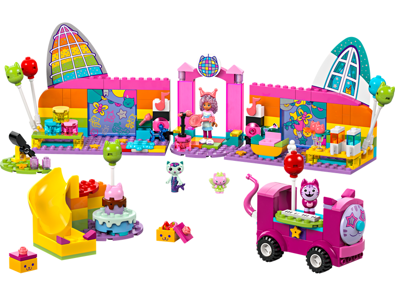 LEGO Gabby's Party Room Playset 252 Pieces, UK version