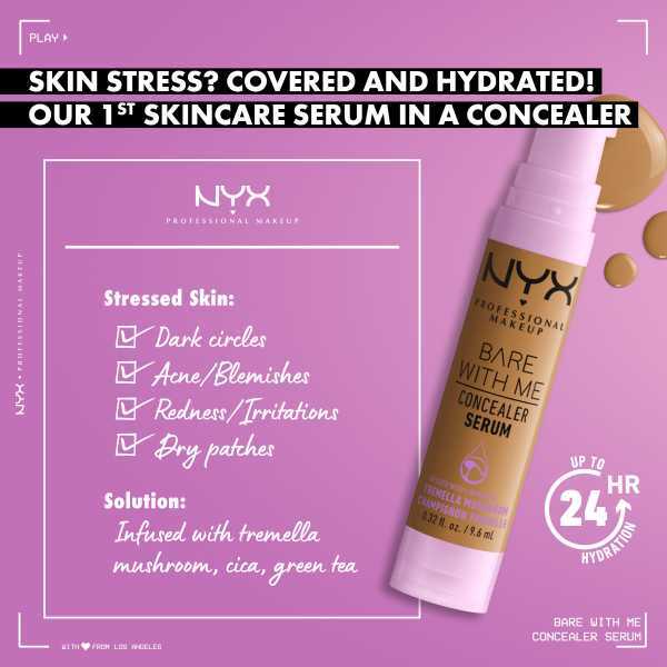 NYX Professional Makeup Concealer Serum Golden, imported from the UK