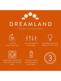 Dreamland Heated Multi Pad Grey - British product