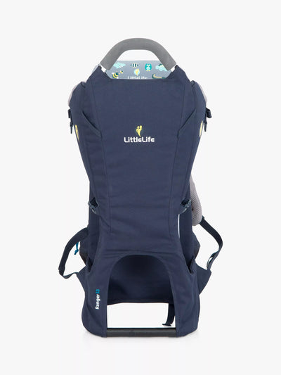 Lightweight Child Back Carrier S3 in Navy, Suitable for Ages 6 Months to 3 Years