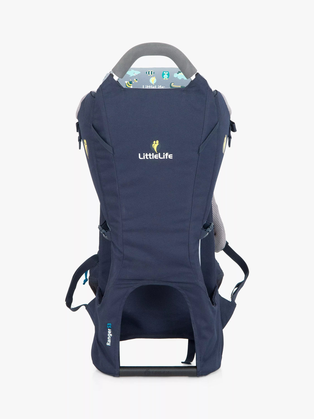 LittleLife S3 child back carrier in navy, UK version