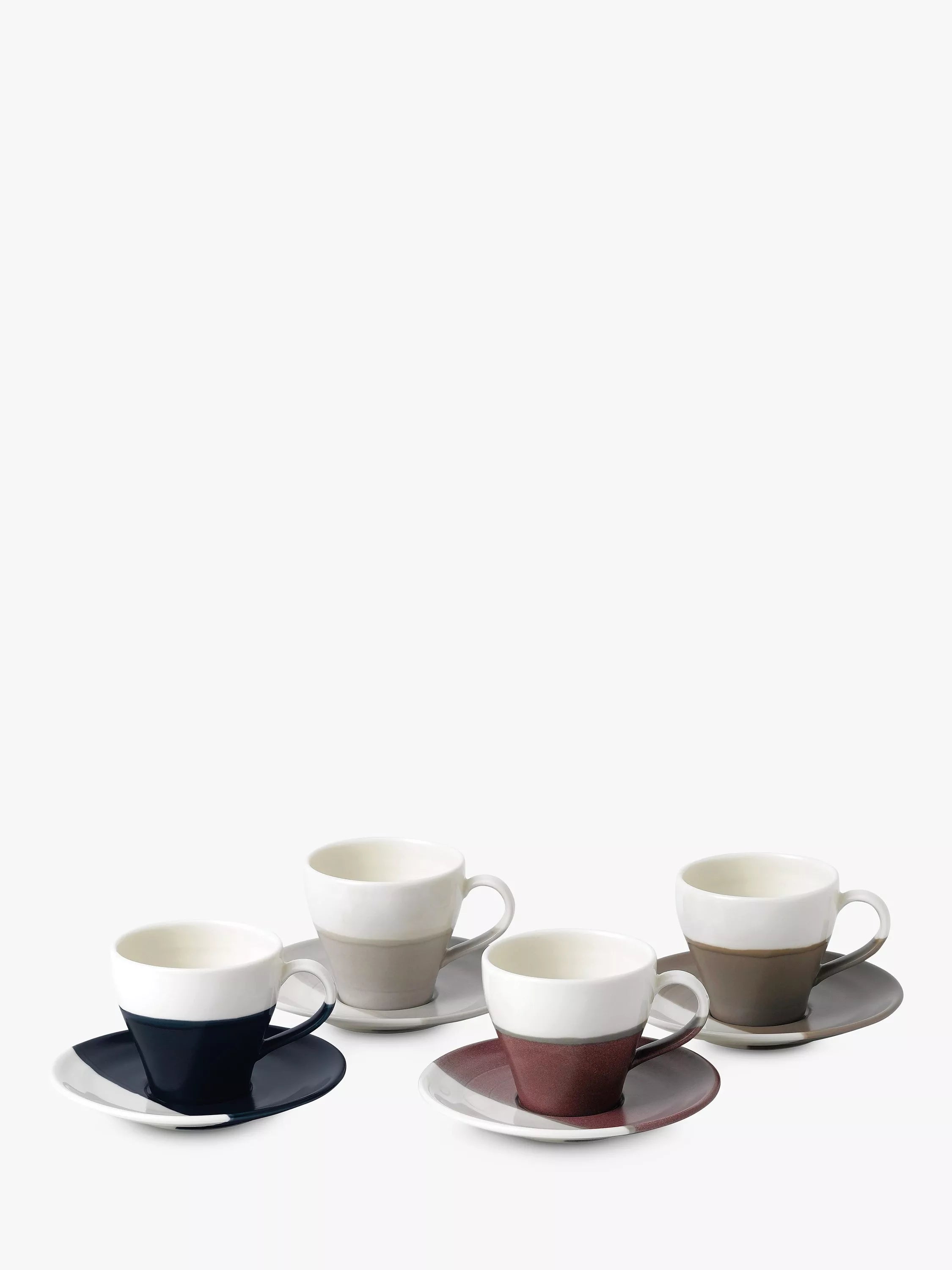 Royal Doulton espresso cup set, 110ml, assorted, imported from the UK