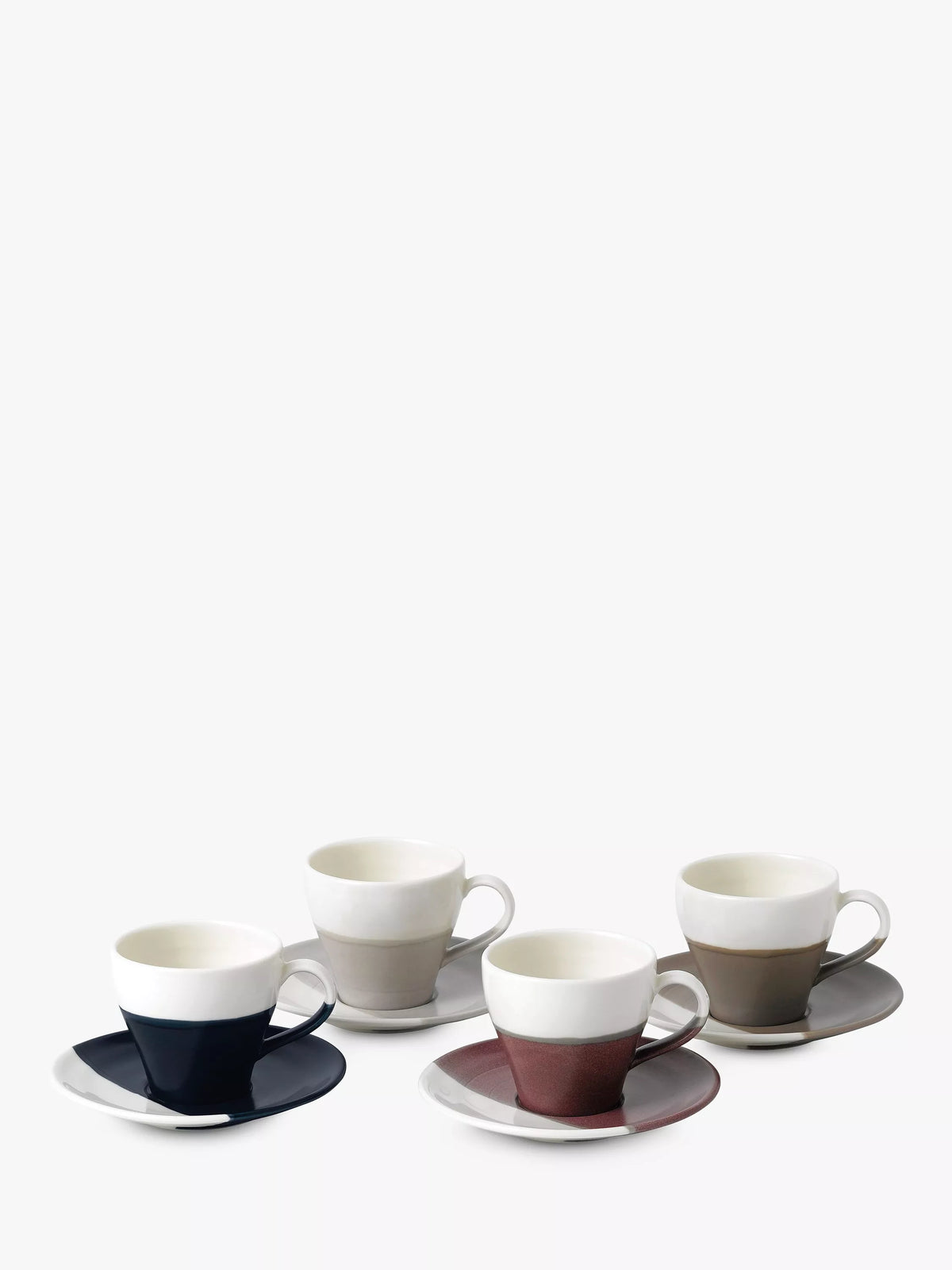 Royal Doulton espresso cup set, 110ml, assorted, imported from the UK