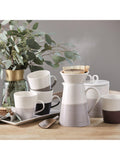 Royal Doulton porcelain grande mugs set of 4, 500ml assorted colors, imported from the UK