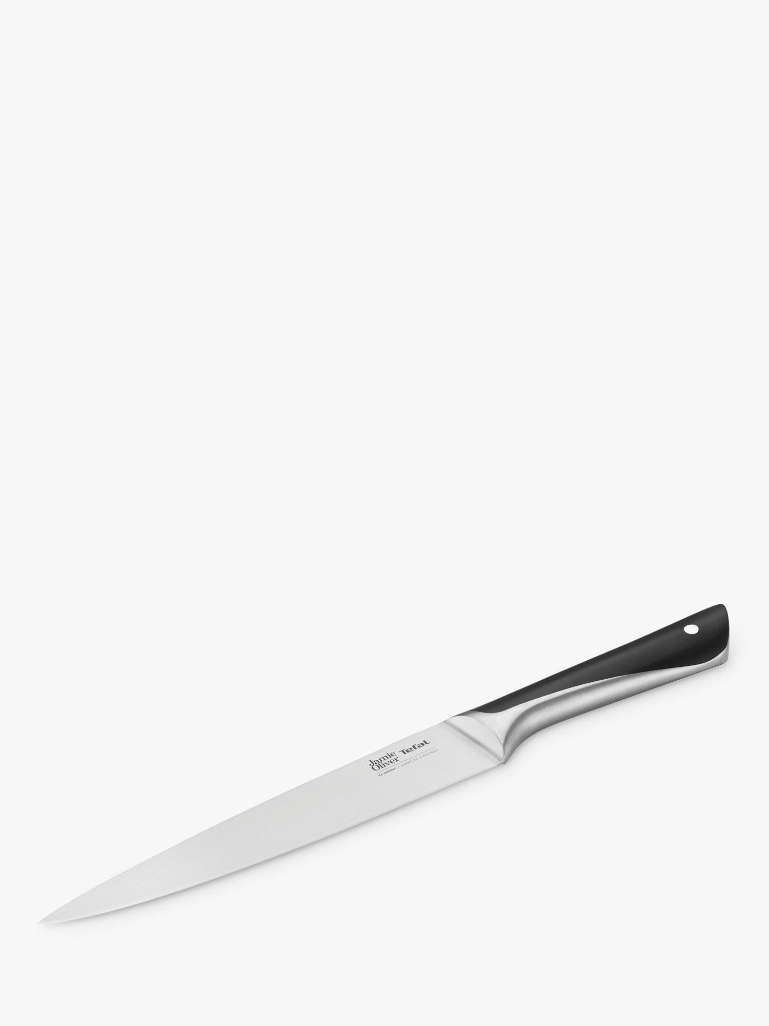 Tefal stainless steel slicing knife, 20cm, UK version