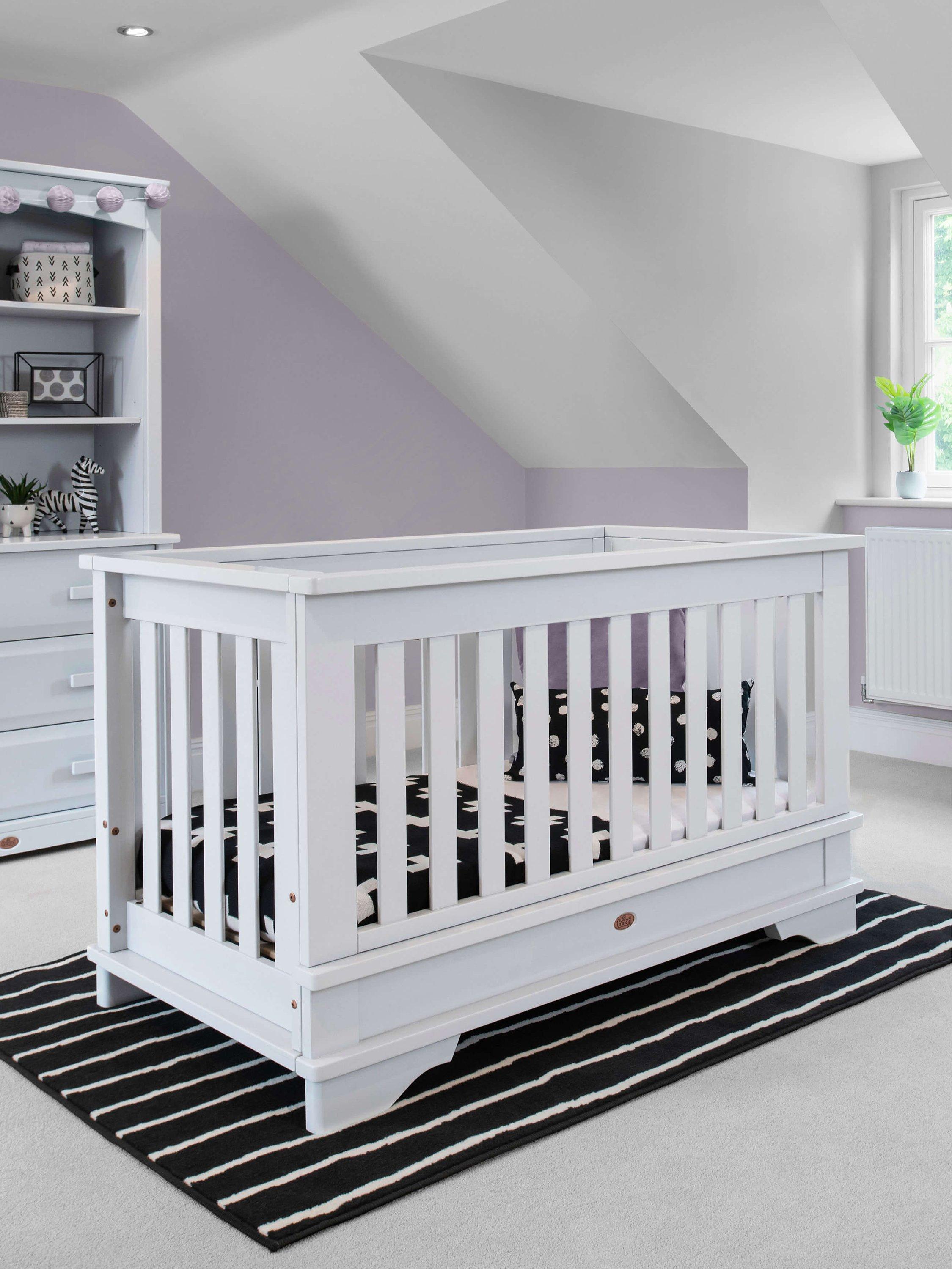 Boori Eton Convertible Cot Bed White - British product