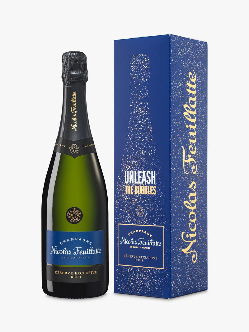 Nicolas Feuillatte Brut Champagne 75cl, imported from the UK