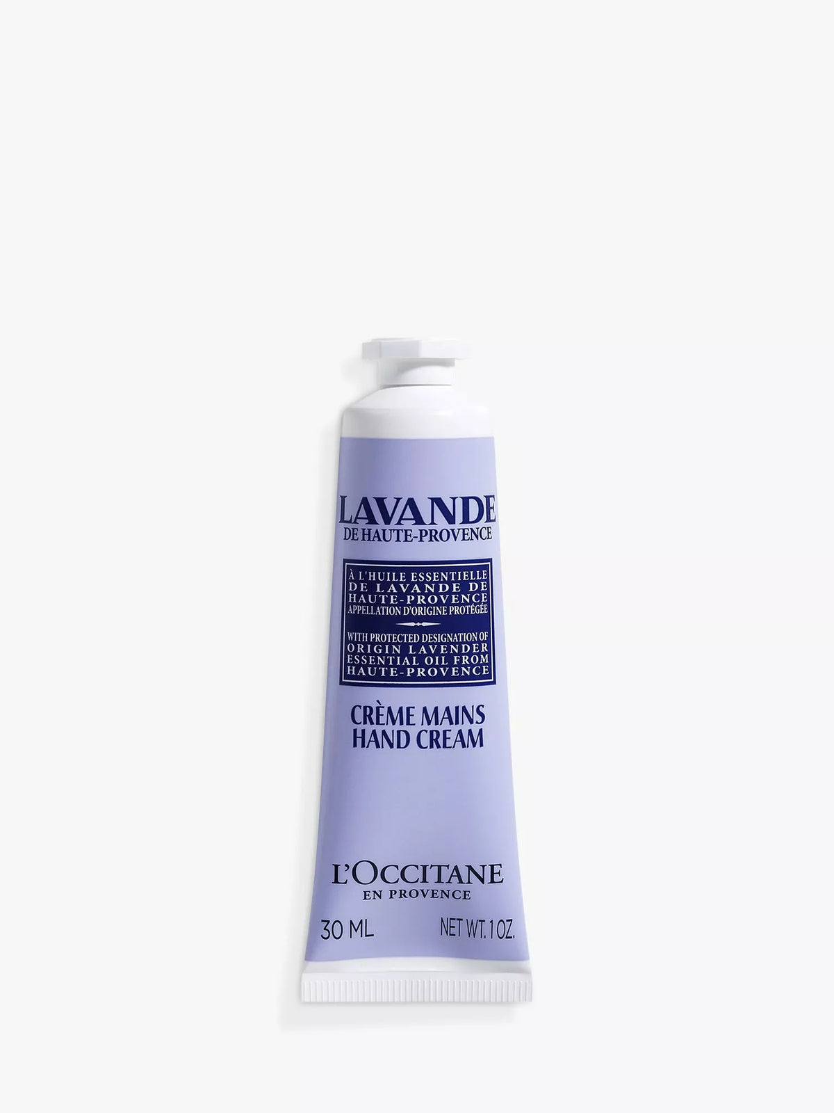 L'OCCITANE lavender hand cream, UK version