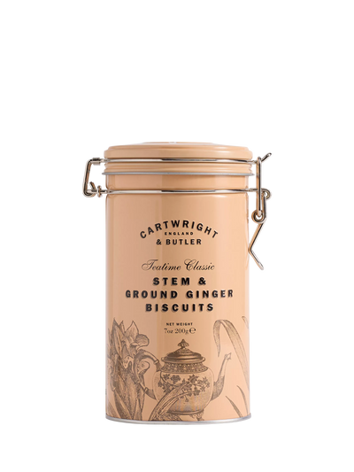 Stem & Ground Ginger Biscuits in Tin, 200g