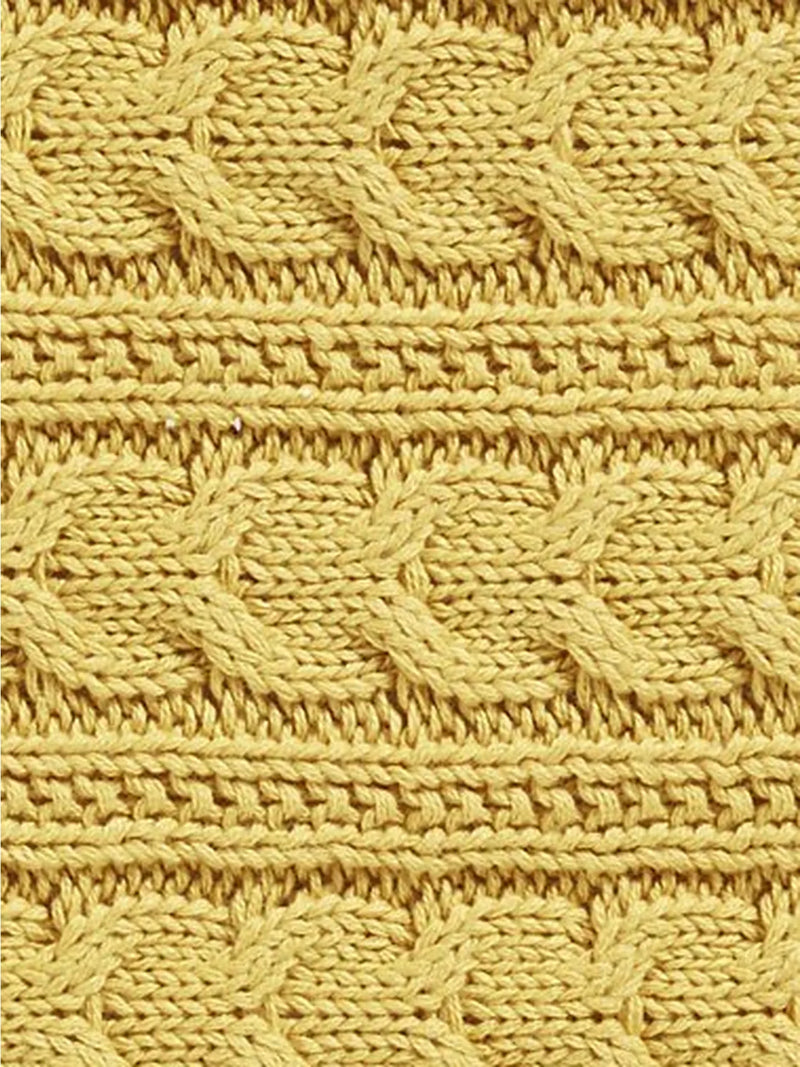 John Lewis Kids' Cable Knit Sherpa Fleece Throw, 150 x 100cm