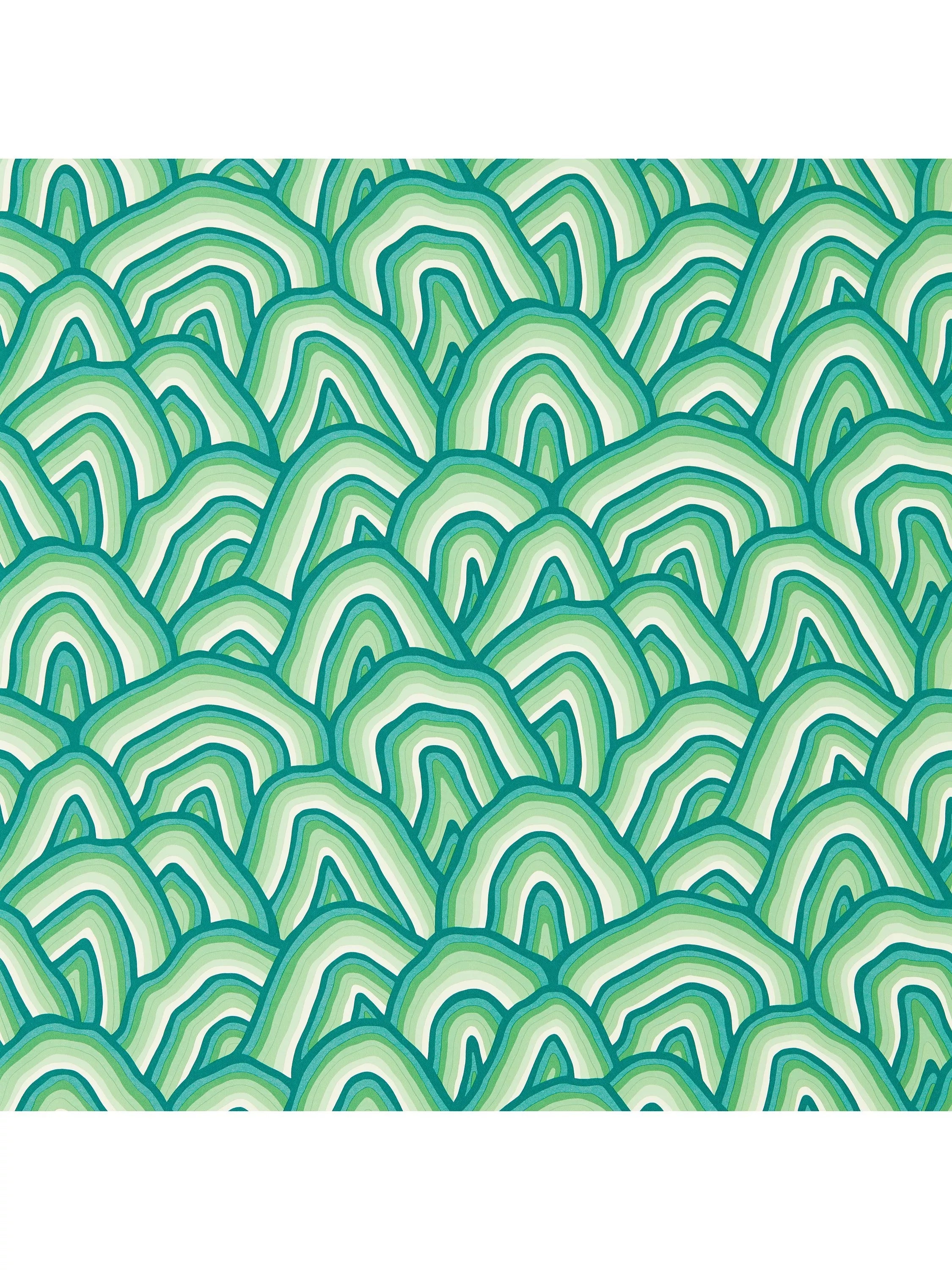 Harlequin Kumo ombre wallpaper with Japanese-inspired design, UK version