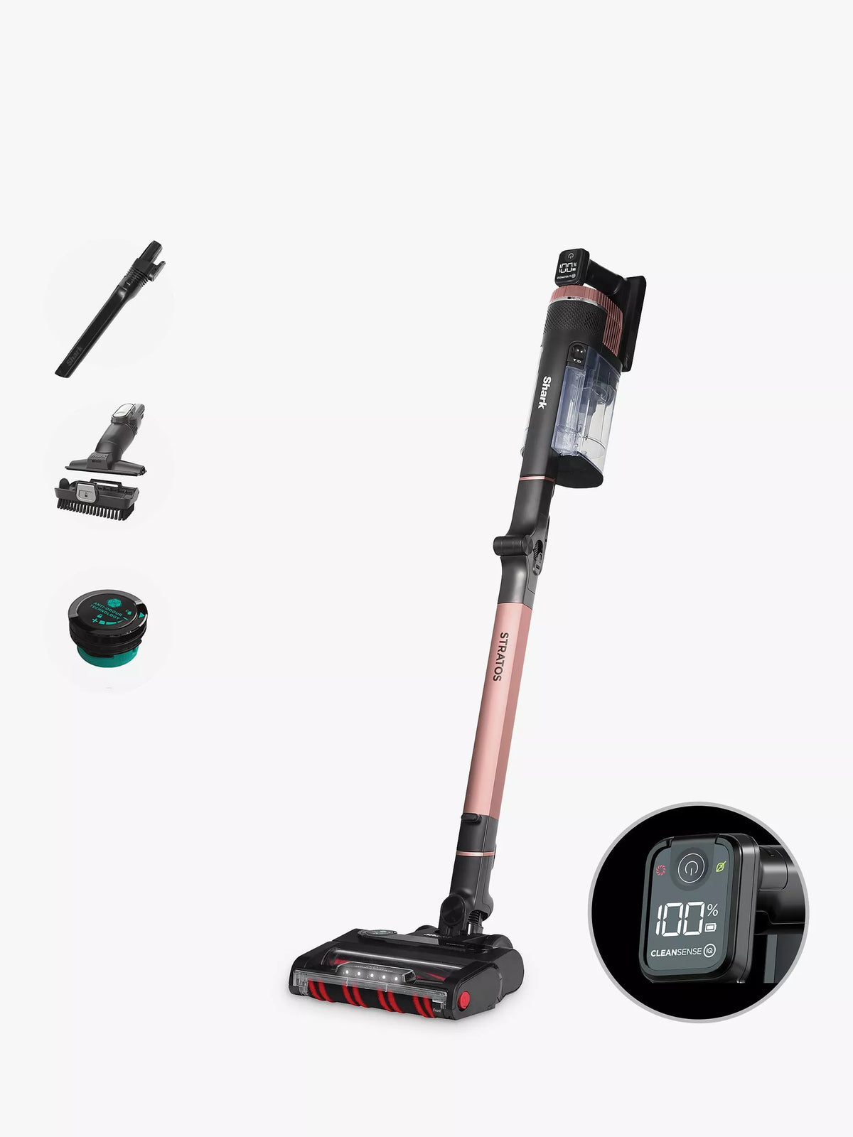 Shark cordless stick vacuum cleaner Rose Gold (British brand)