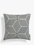 Harlequin Cupola cushion with textured woven braiding, UK version
