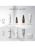 Medik8 hydrating rosemary foam cleanser 150ml, imported from the UK