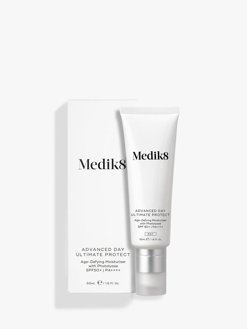 Medik8 Advanced Day Age-Defying Moisturiser SPF 50+ 50ml, imported from the UK