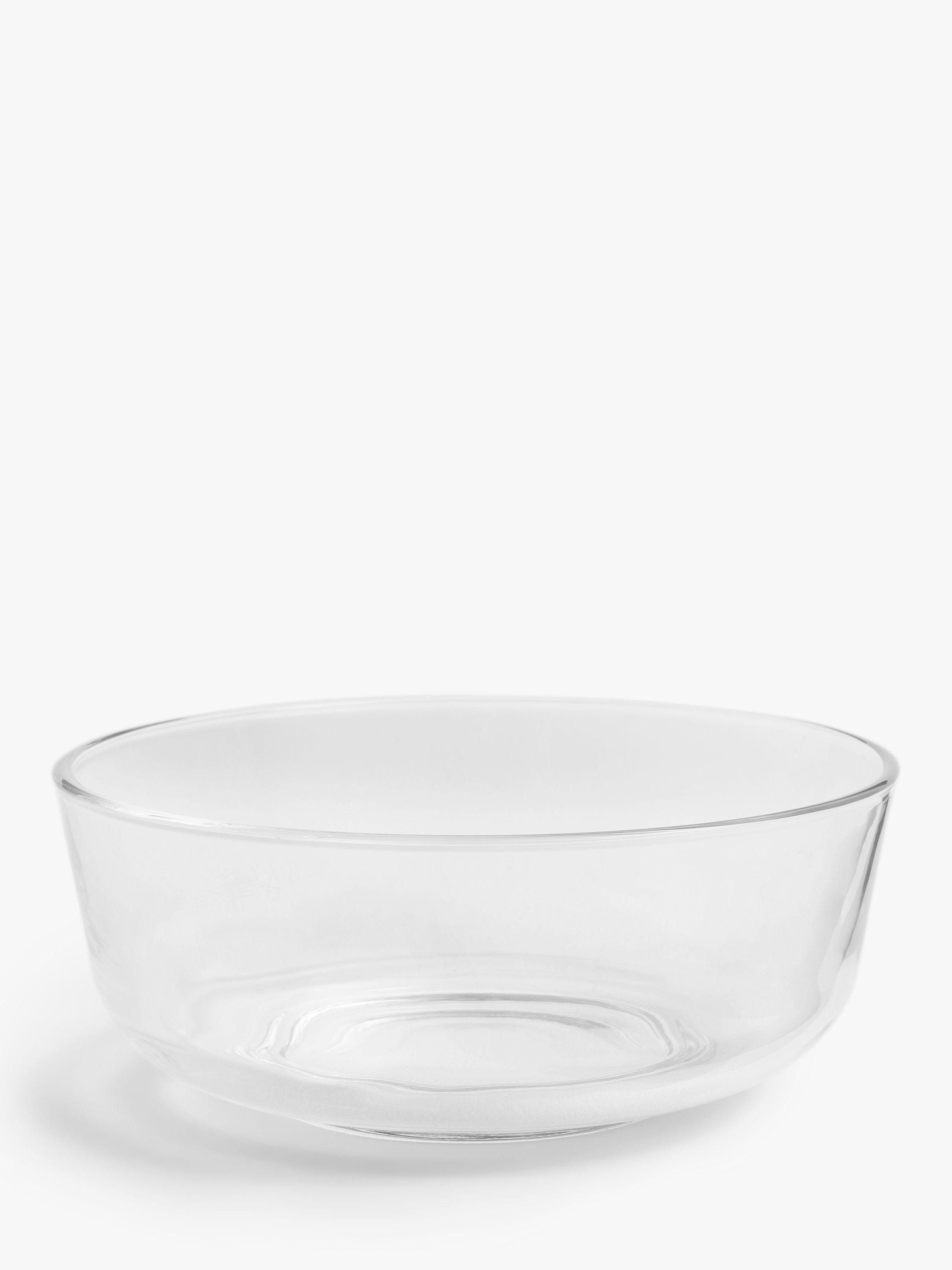 Glass Serving Bowl 22cm Clear