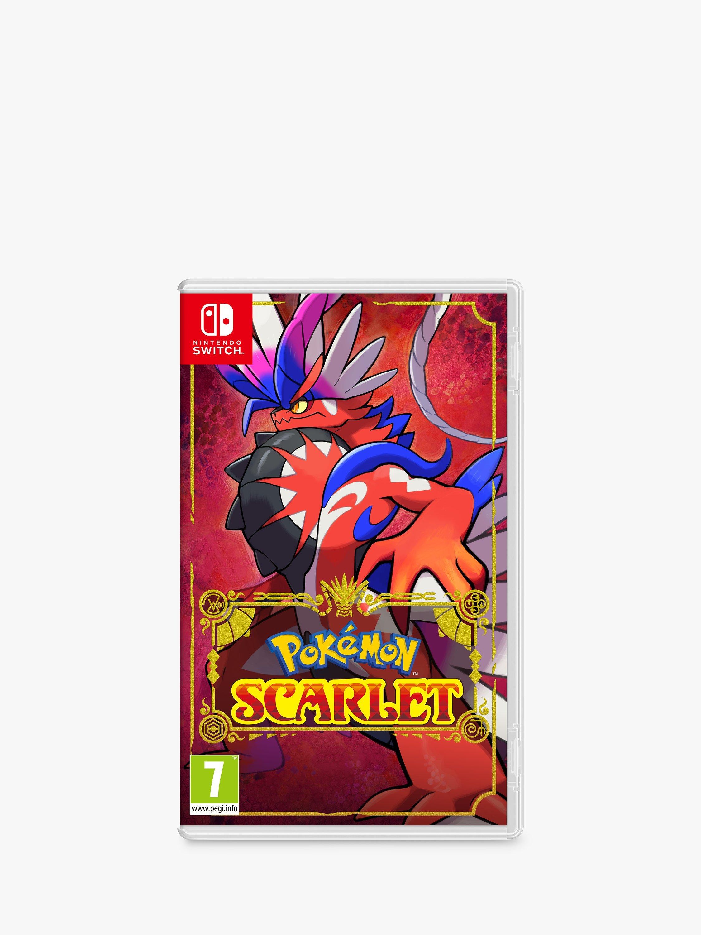 Pokémon Scarlet Nintendo Switch video game, imported from the UK