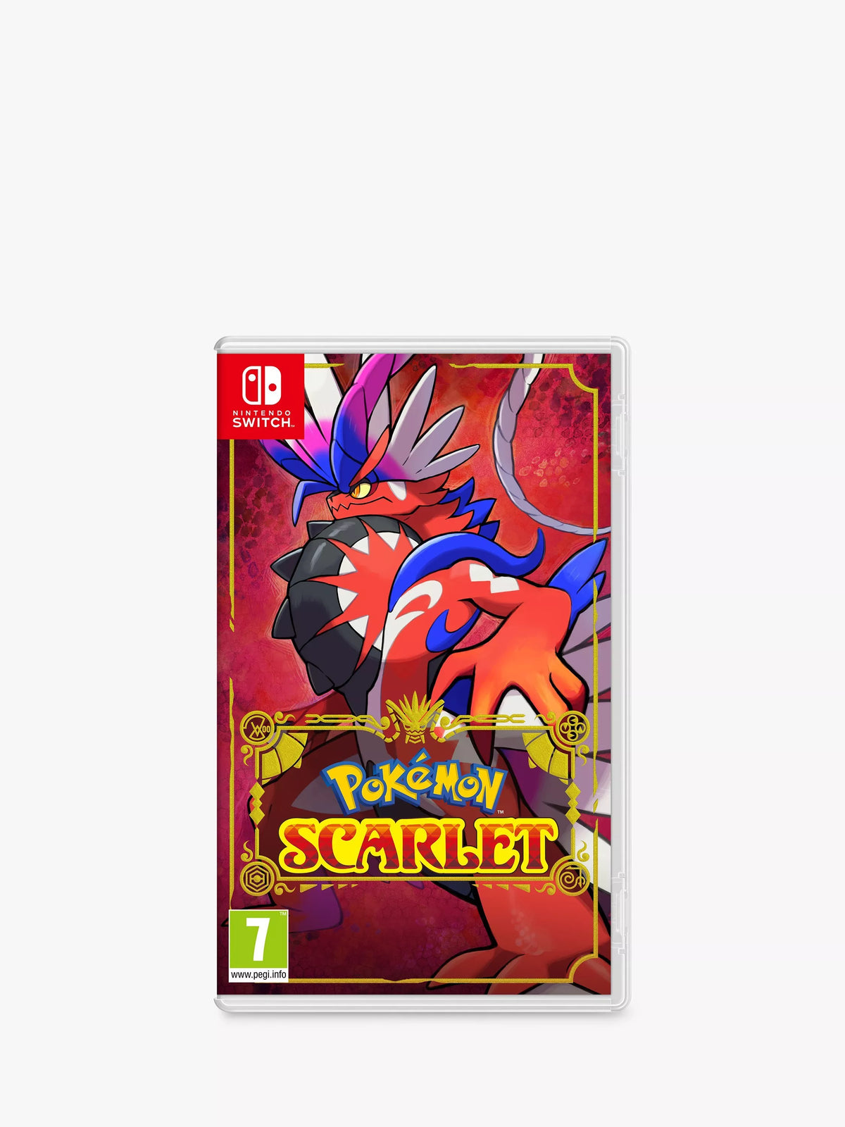Pokémon Scarlet Nintendo Switch video game, imported from the UK