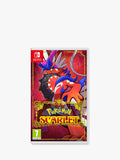 Pokémon Scarlet Nintendo Switch video game, imported from the UK