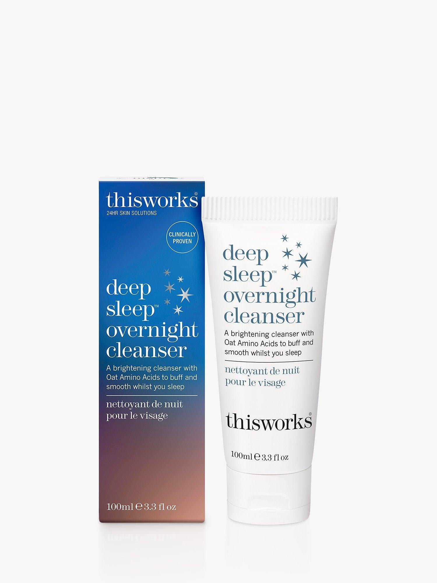 This Works Deep Sleep Overnight Cleanser 100ml (British brand)
