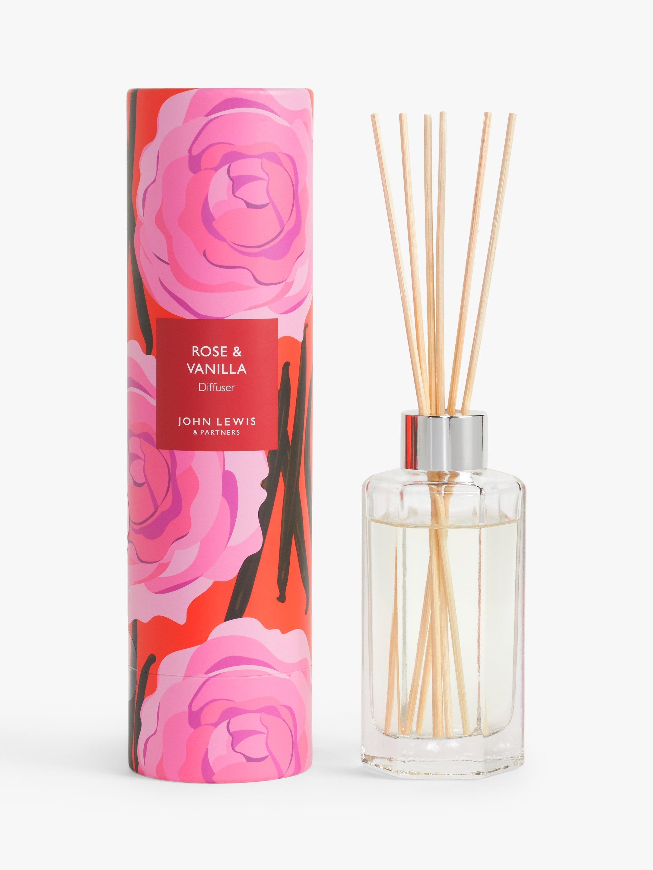 John Lewis rose & vanilla reed diffuser 110ml, UK version