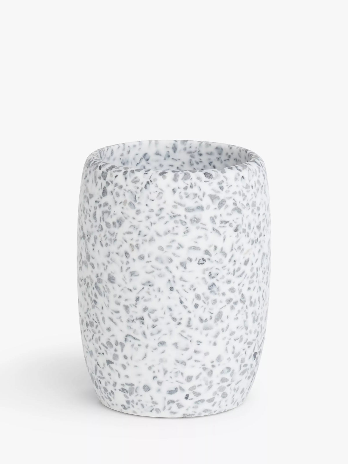 John Lewis terrazzo look bathroom tumbler, UK version