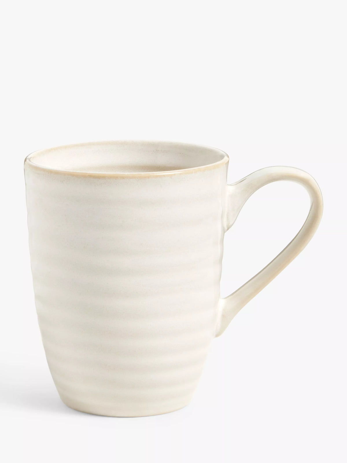 John Lewis Barista Latte coffee mug, 297ml white, UK version