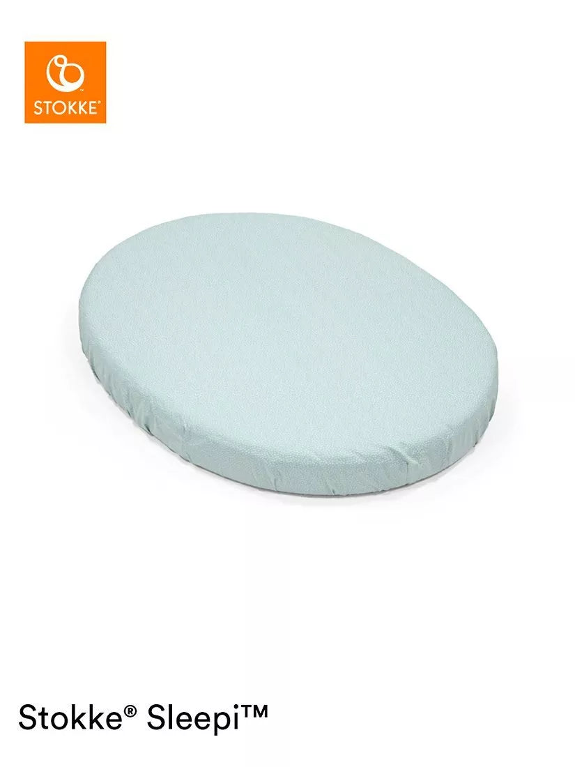 Stokke Sleepi V3 Mini Fitted Sheet 90 x 109cm (British brand)