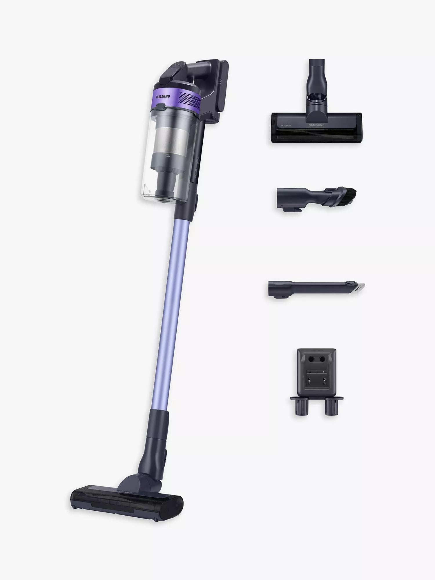 Samsung Jet 60 Turbo Lightweight Cordless Vacuum Cleaner, Teal Violet - McGrocer