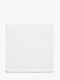John Lewis white waffle face cloths pack of three, UK version