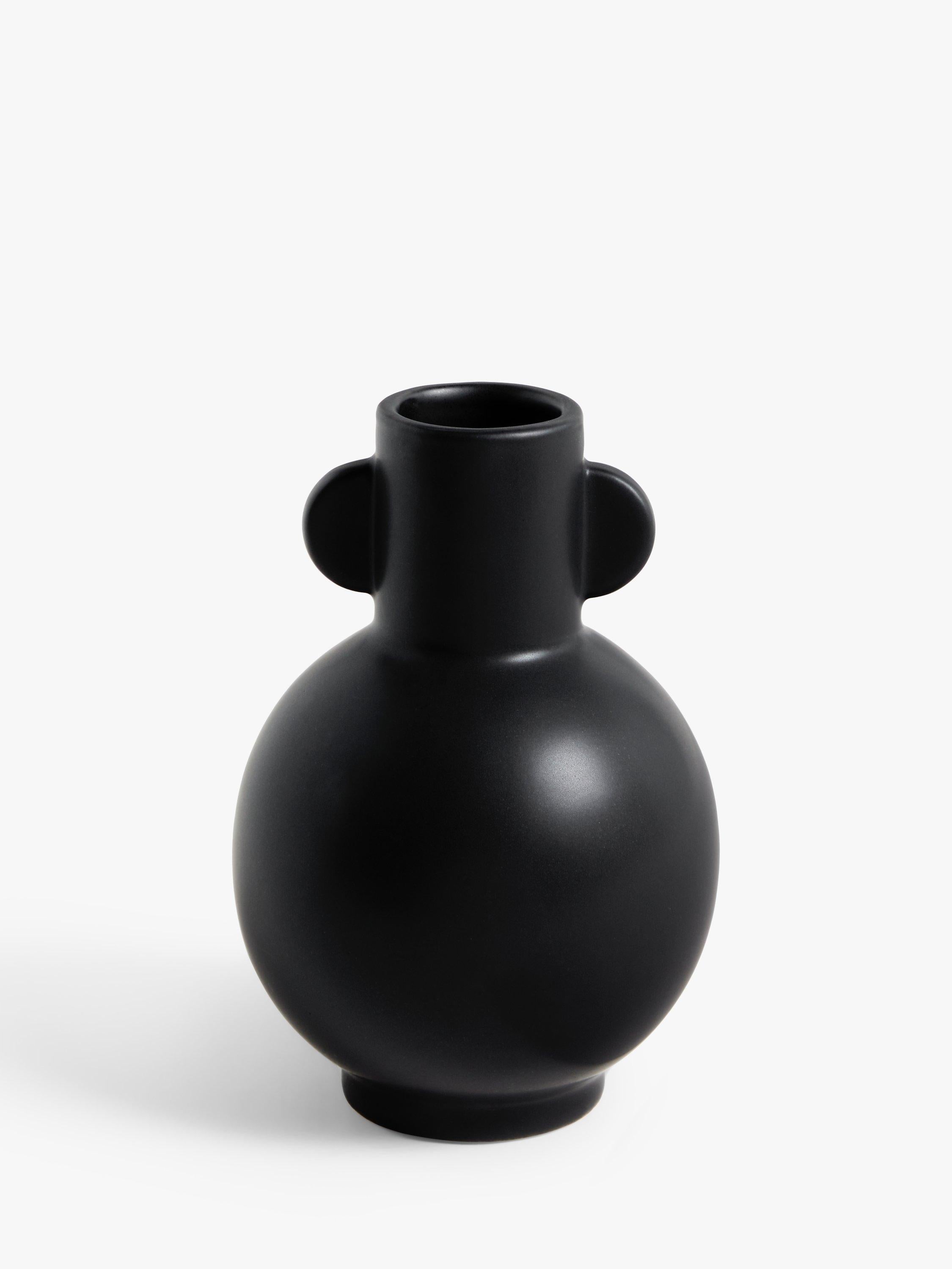 John Lewis ear design stoneware vase for flower display, UK version