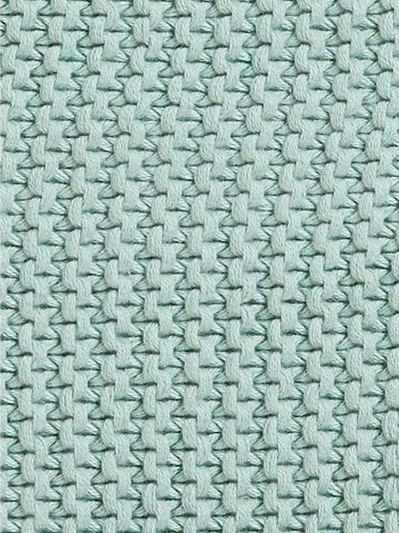 John Lewis Knitted Pom Pure Cotton Throw