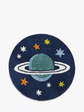 John Lewis Outer Space Saturn cotton rug 100cm diameter, UK version