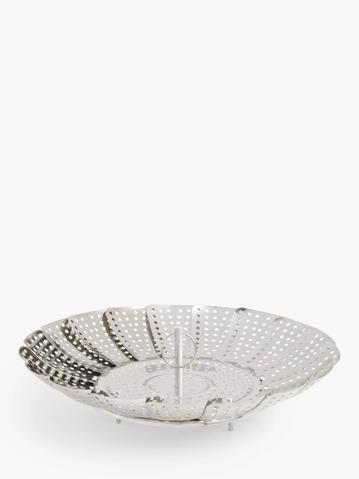 John Lewis collapsible stainless steel steamer basket 24cm, UK version