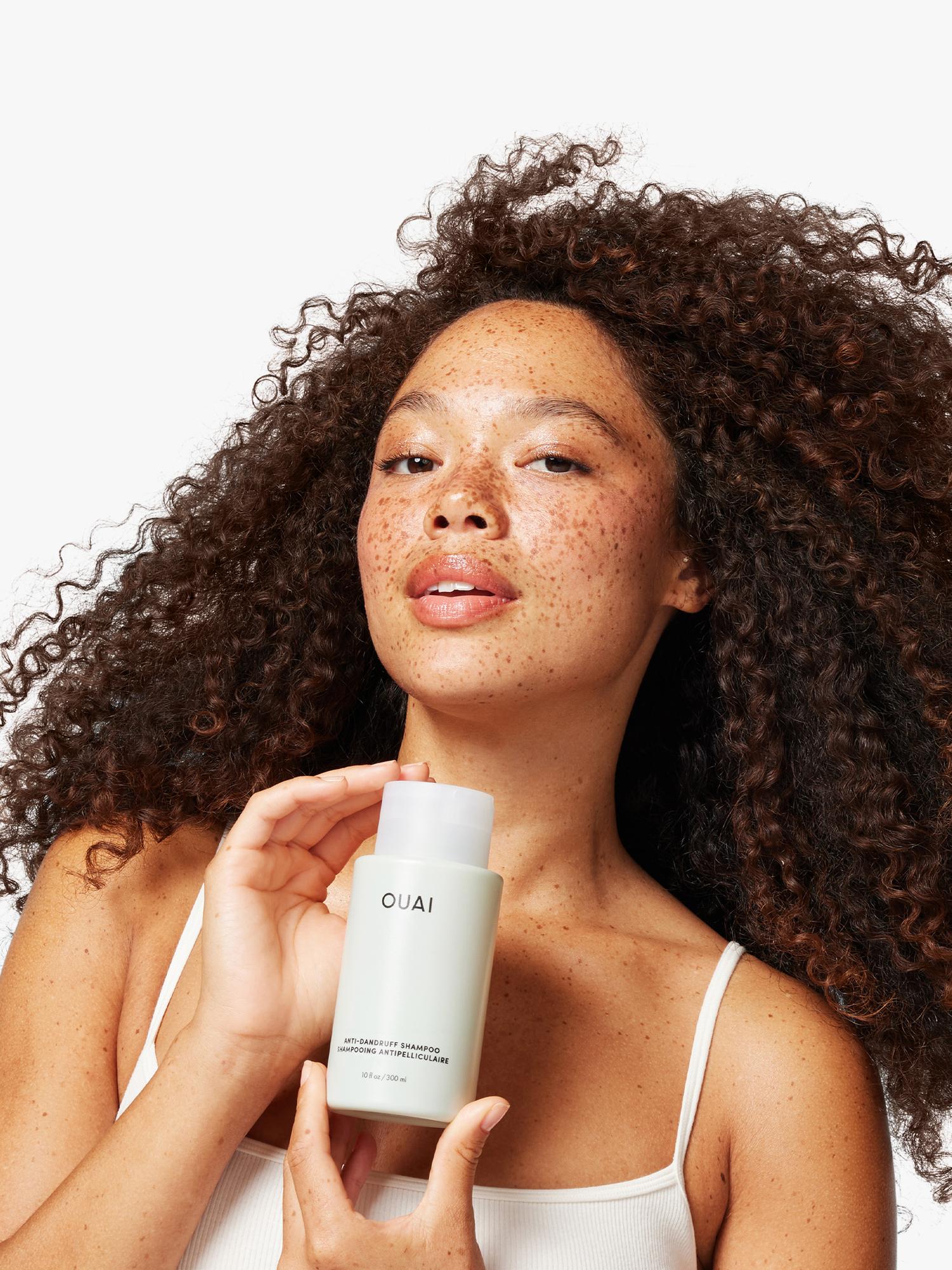 OUAI anti-dandruff shampoo with salicylic acid 300ml, imported from the UK
