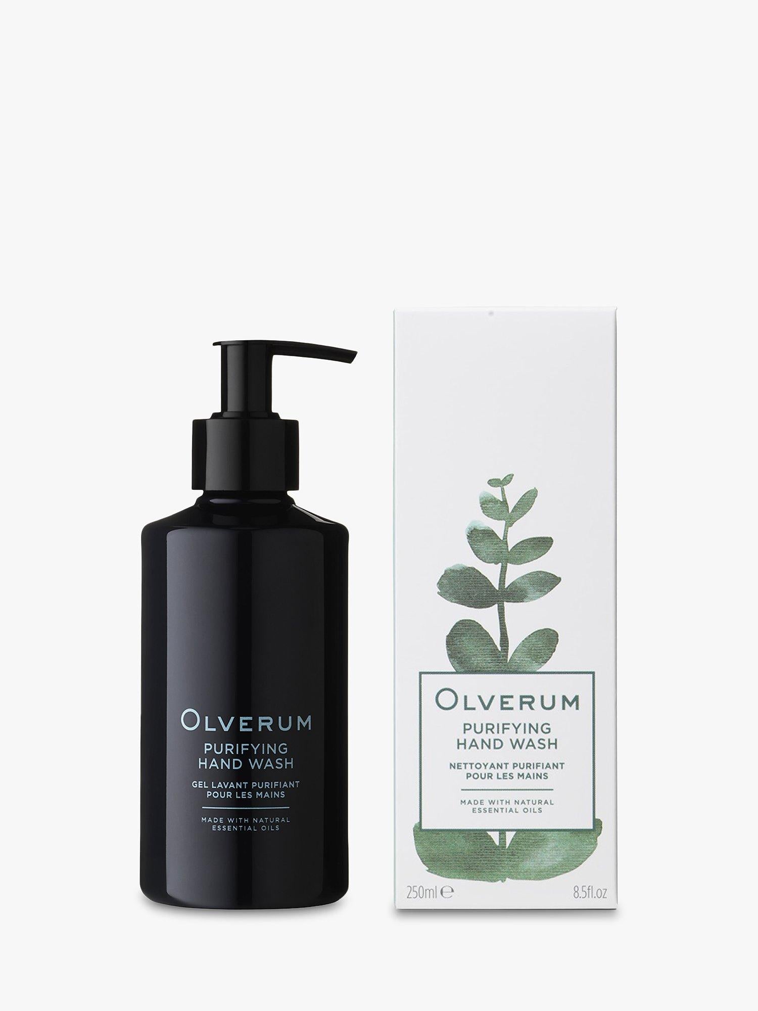 Olverum purifying hand wash 250ml, imported from the UK
