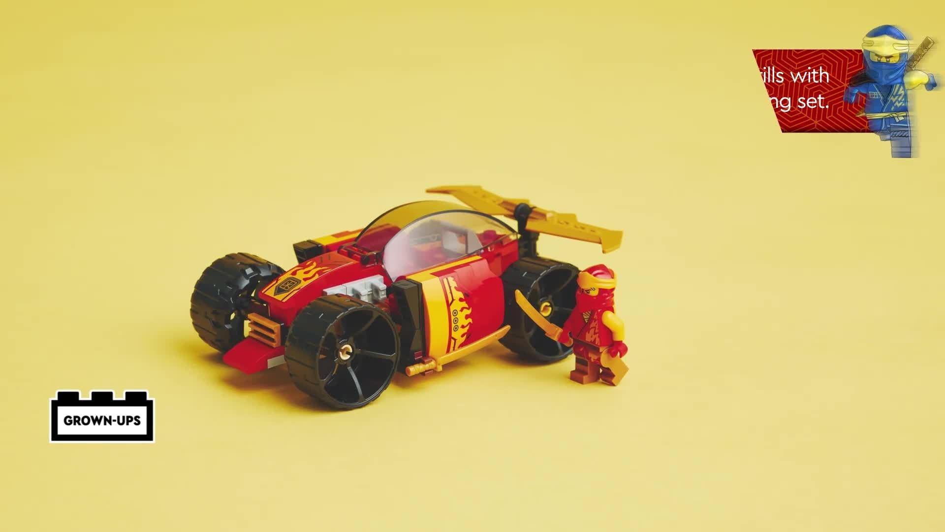 LEGO Ninjago Kai's Race Car EVO set 94 pieces, UK version