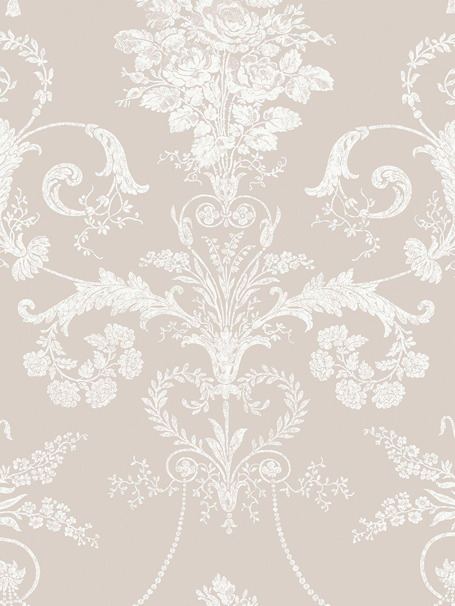 Laura Ashley Josette damask design wallpaper, UK version