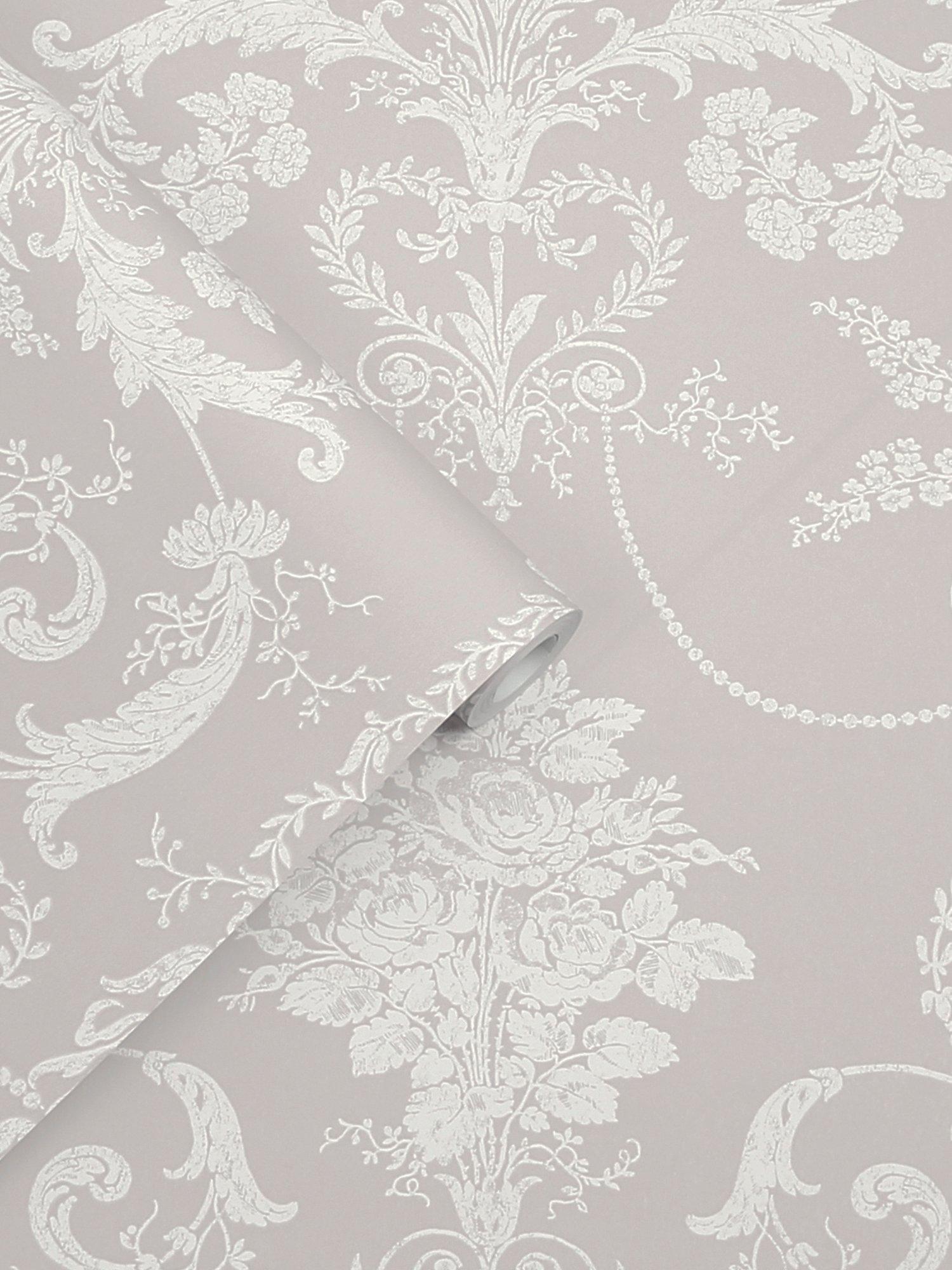 Laura Ashley Josette damask design wallpaper, UK version