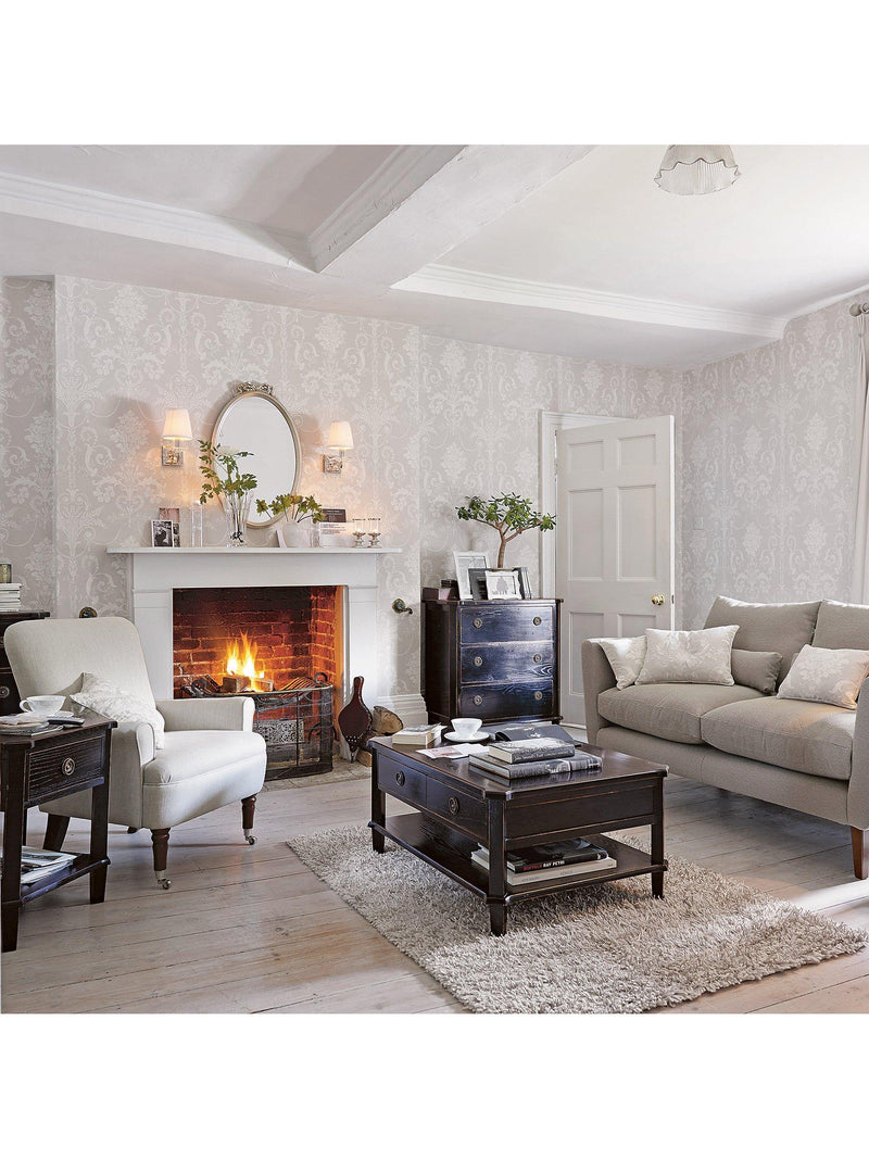 Laura Ashley Josette damask design wallpaper, UK version